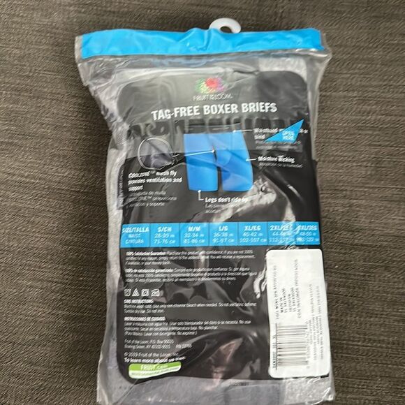 Fruit of the Loom Men's Underwear Boxer Briefs with Fly (701) - Picture 2 of 2